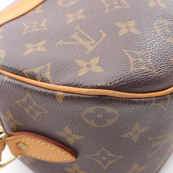LOUIS VUITTON Brown Monogram Leather Shoulder Bag - Picture 7 of 11